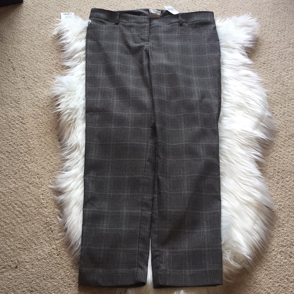 ✨✨VAN HEUSEN straight fit plaid trouser✨✨